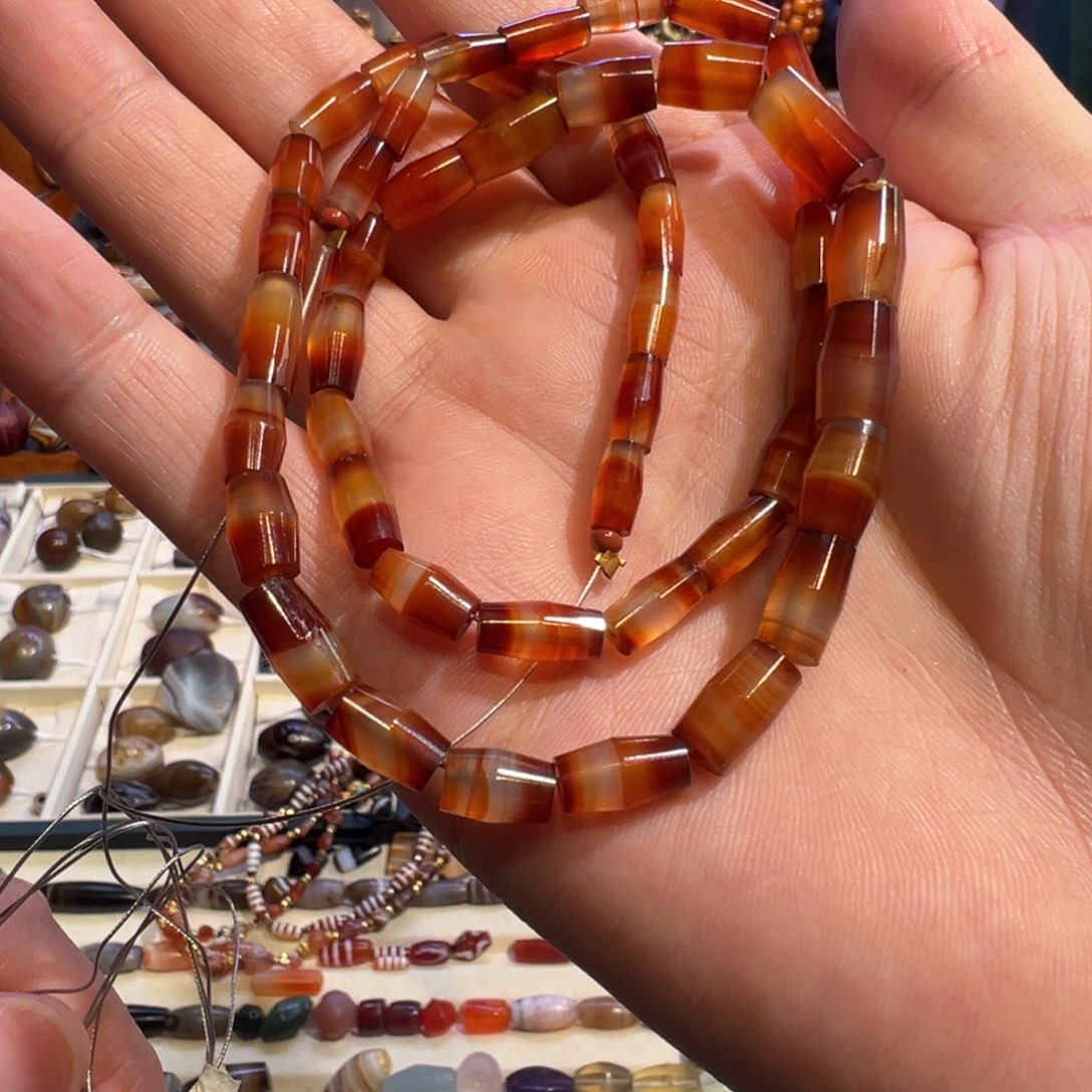 玛瑙/玉髓项链未镶嵌