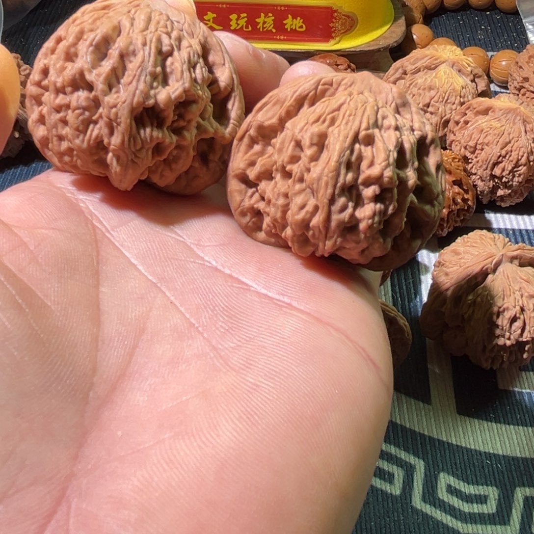 文玩核桃吊坠老*45狮虎兽