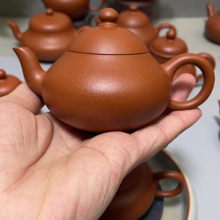 紫砂茶壶微微微瑕