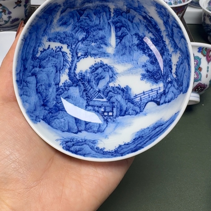 沙沙手工手绘茶具103