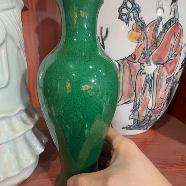 白***爷陶摆件景德镇陶瓷艺术