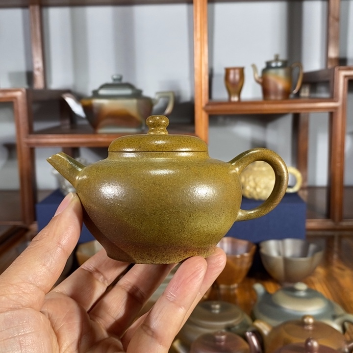 紫砂茶壶问**下150cc摩古 段泥