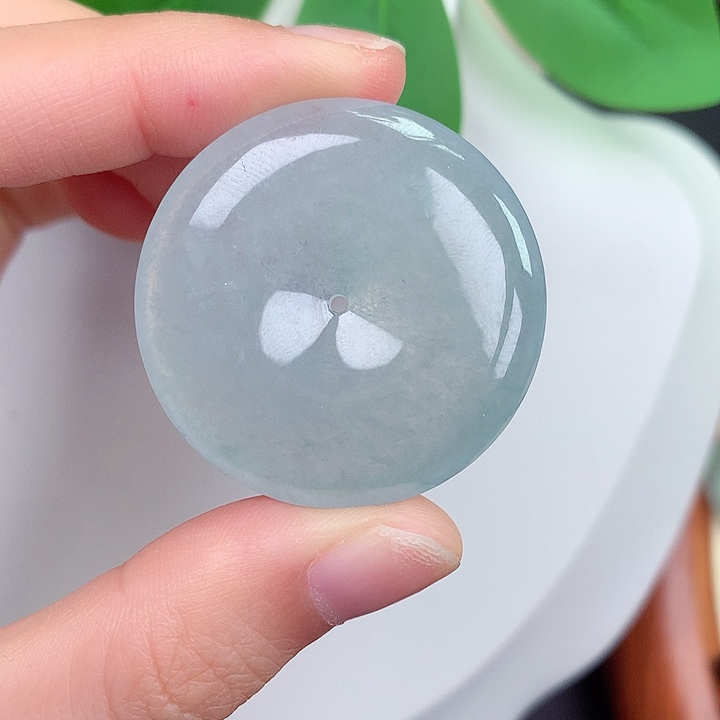 颈饰未镶嵌翡翠34.6-6.1mm