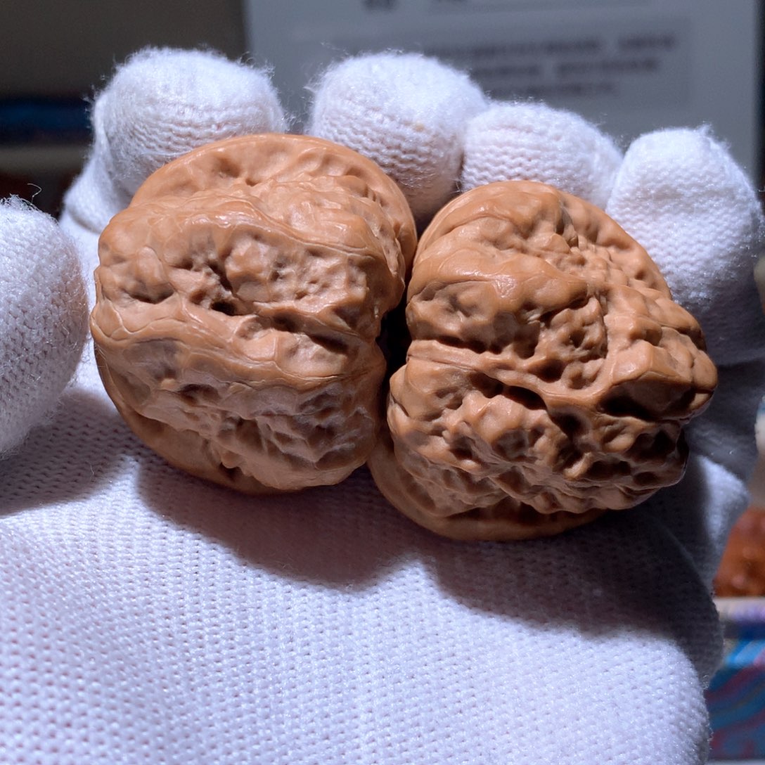 文玩核桃把件蛤蟆头