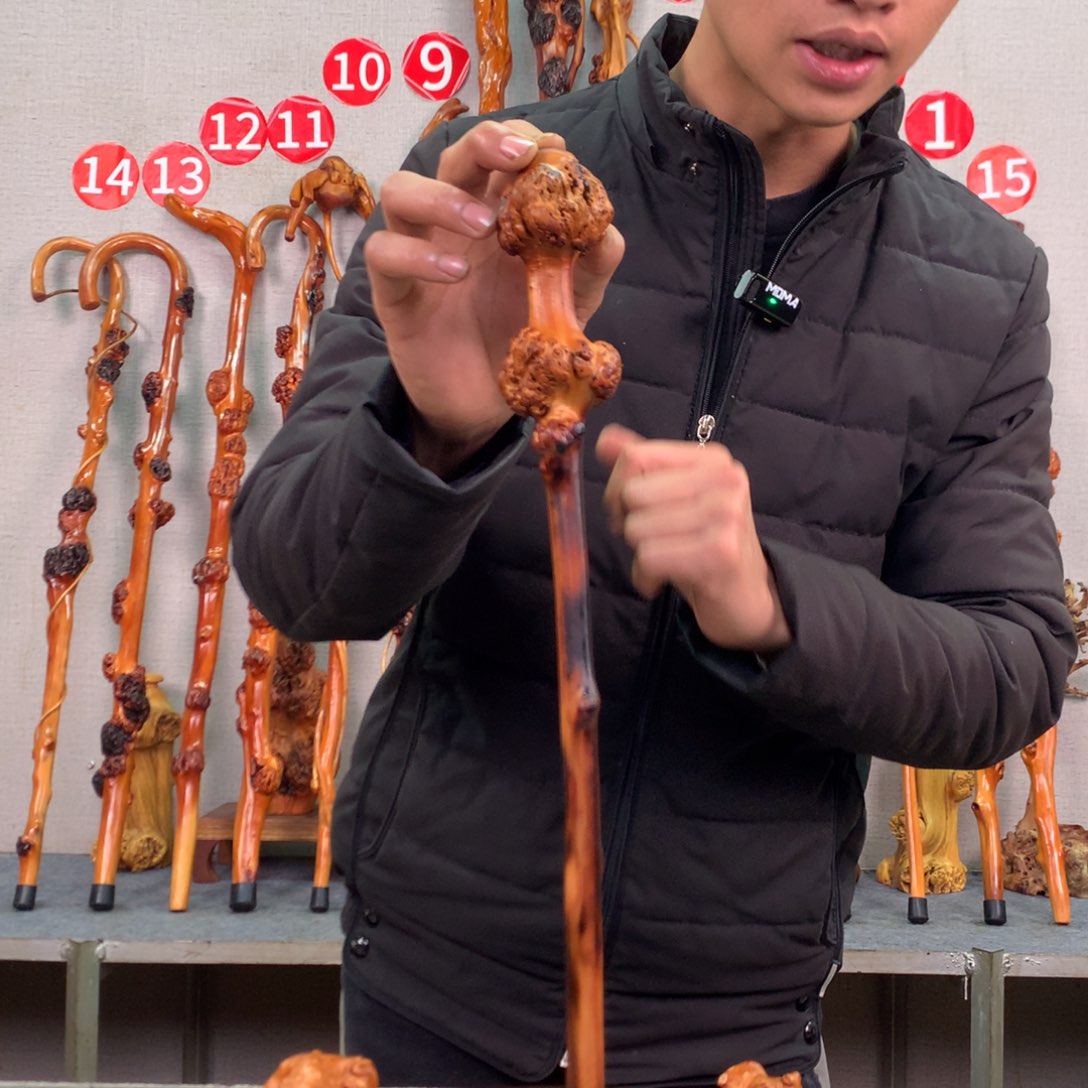 黑果木天然实木带自然纹裂介意勿拍