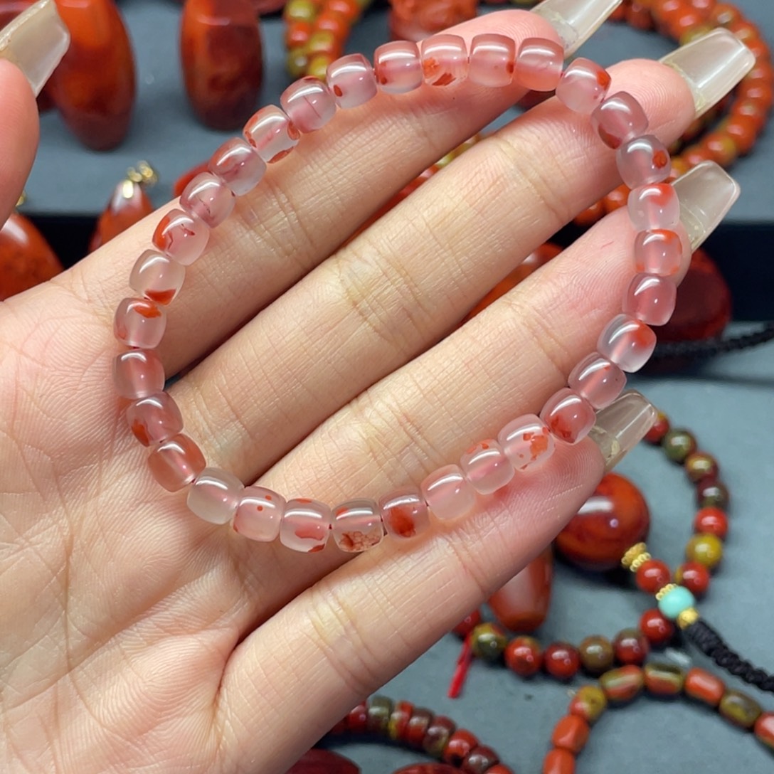 南红玛瑙未镶嵌配饰