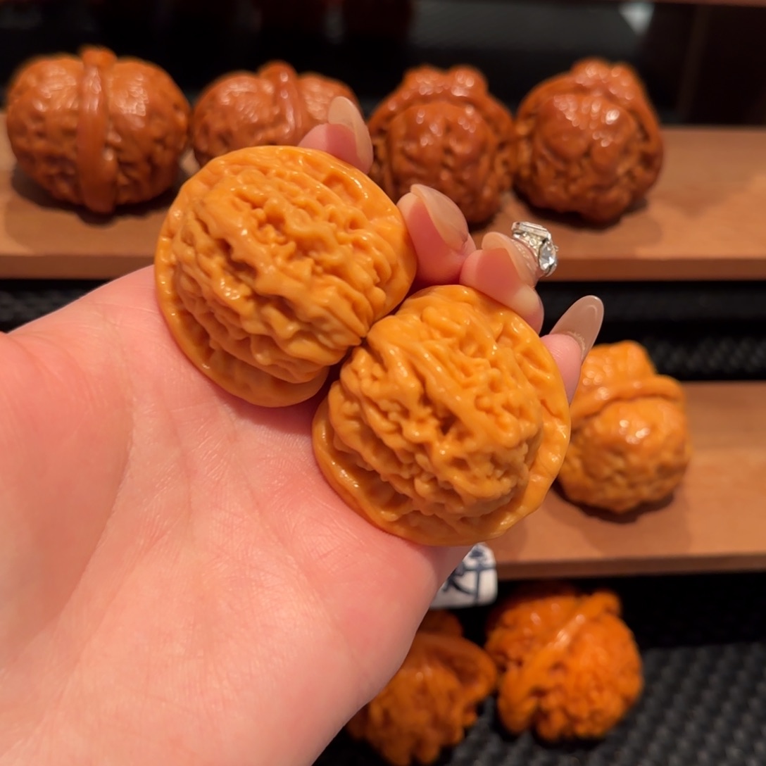 文玩核桃吊坠四座楼40 精品2204