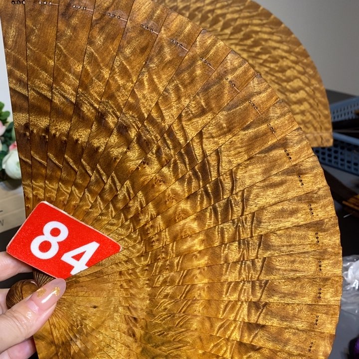 金丝楠s**Q金丝楠木扇子