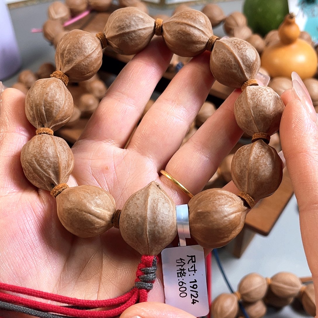 邳***练橄榄核手串/手链19/24梅林铁核+20/26三通