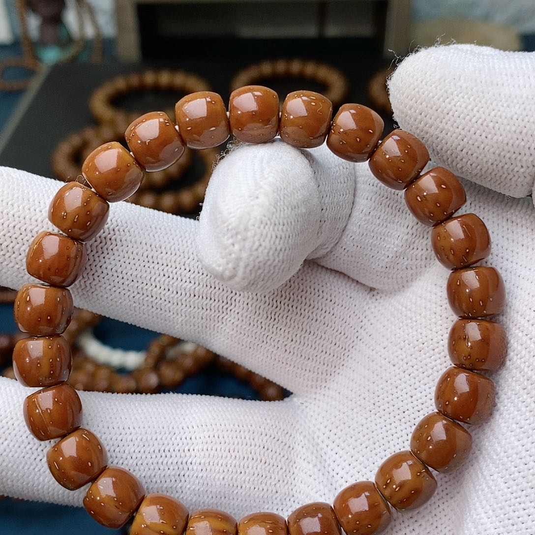 【闪购商品】紫金鼠手串98直切单圈实心