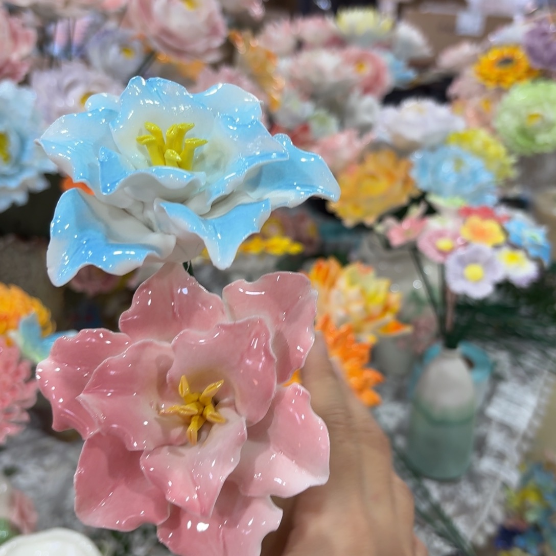 陶瓷花满20元发货，请勿随意退款