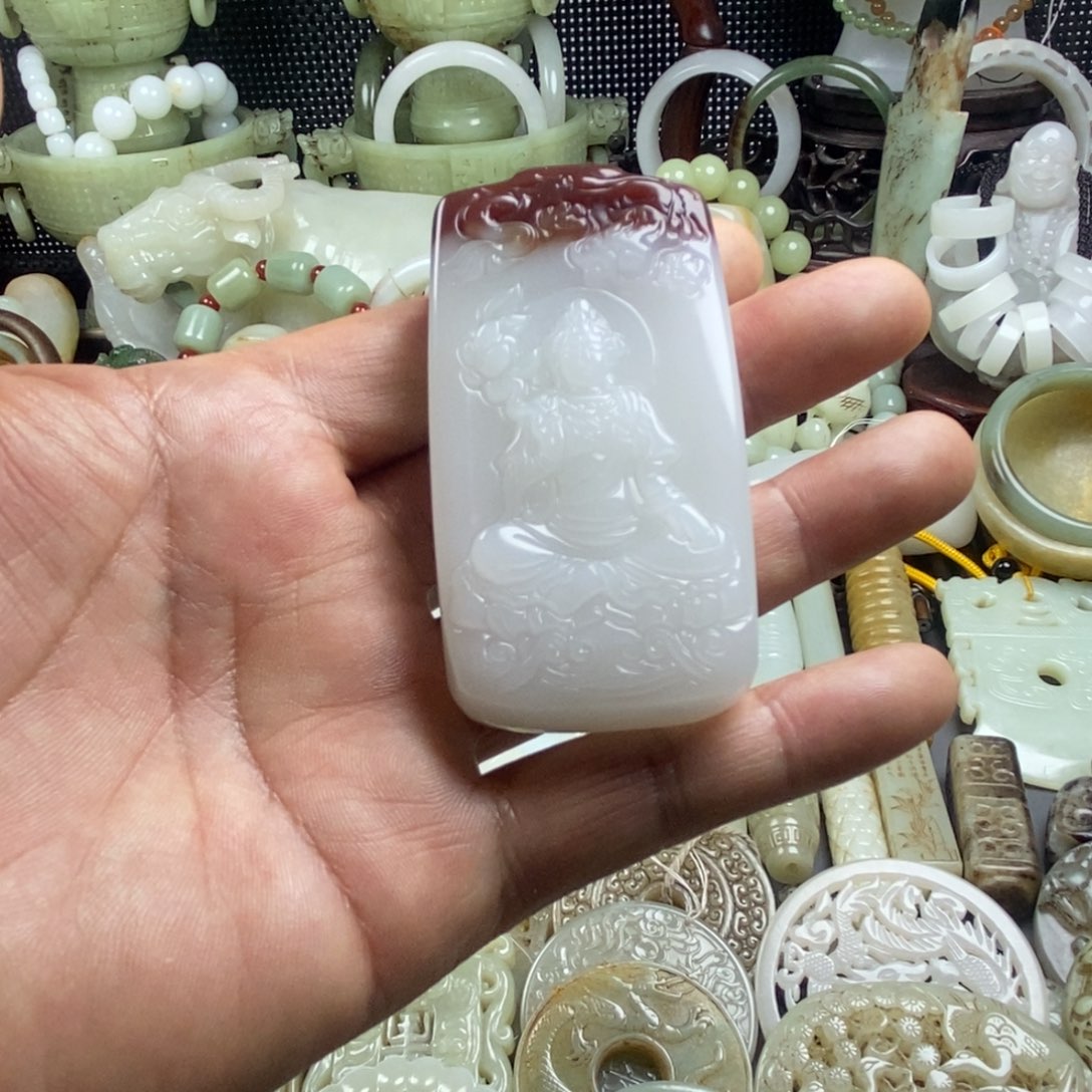 新***星和田玉（糖玉）未镶嵌颈饰