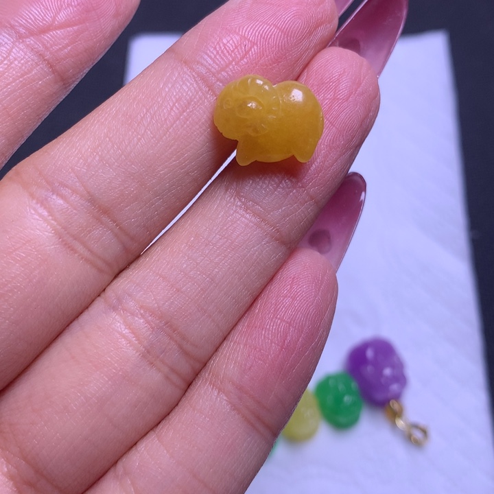 翡翠未镶嵌颈饰无镶嵌07