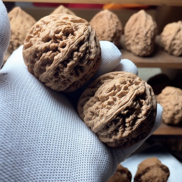 吊坠文玩核桃粗筋狮子头46