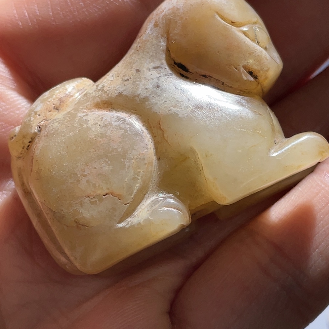 古***缘和田玉（糖玉）未镶嵌颈饰