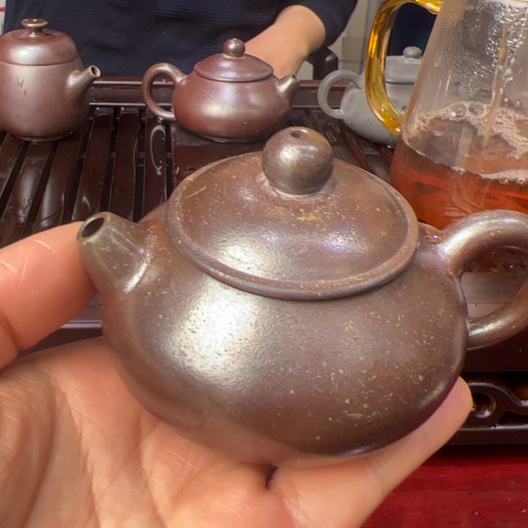 贵台龙窑柴烧茶壶A17