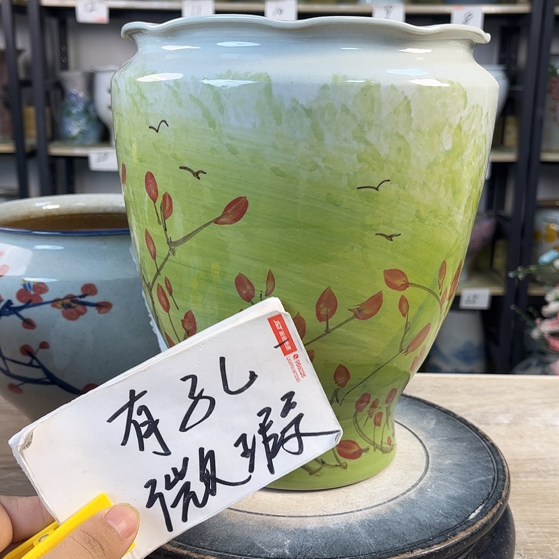 罐1xc景德镇陶瓷花盆