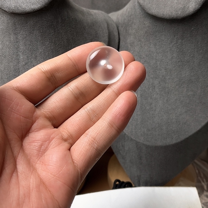 石英质玉平安扣未镶嵌为****、