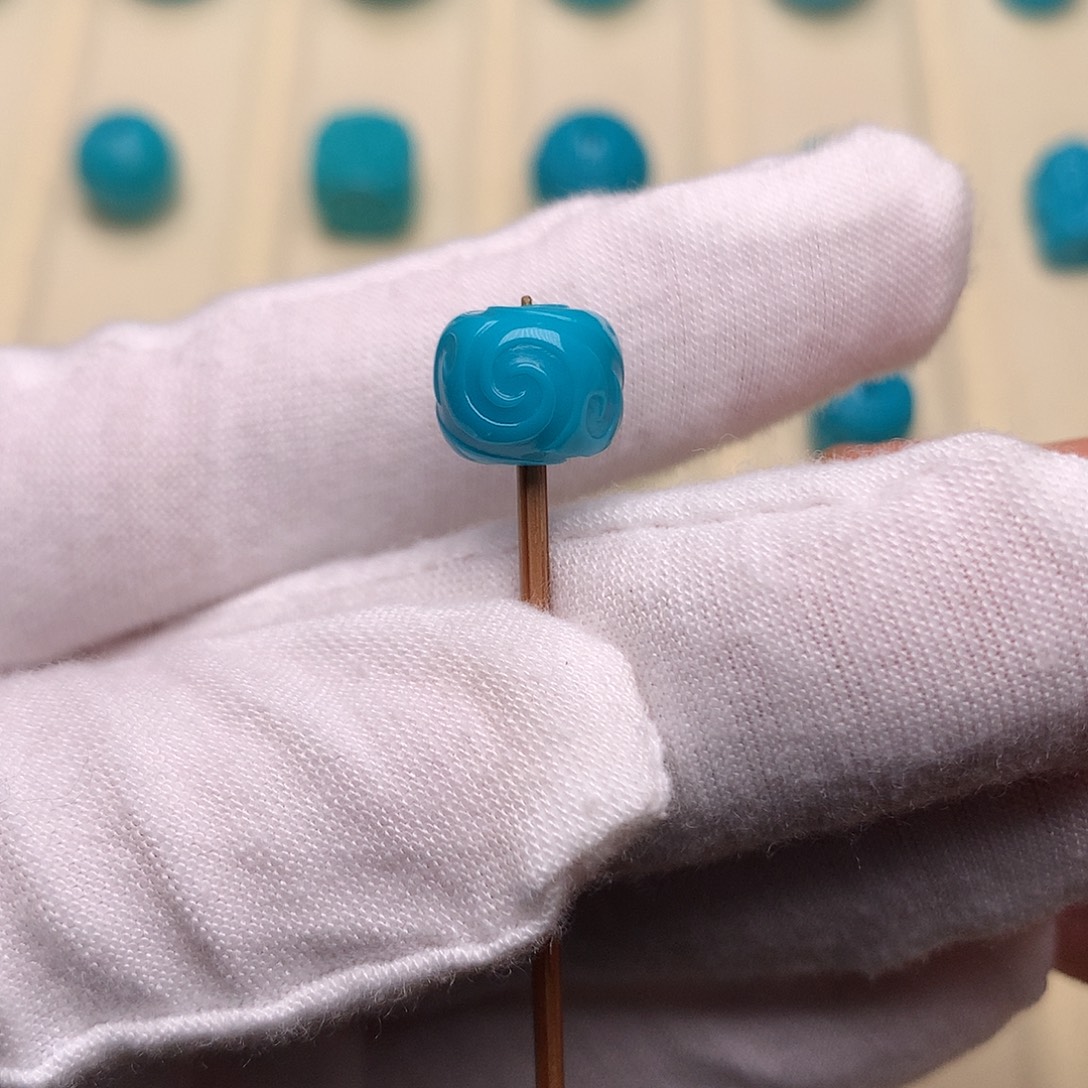 绿松石未镶嵌绿松石博古10