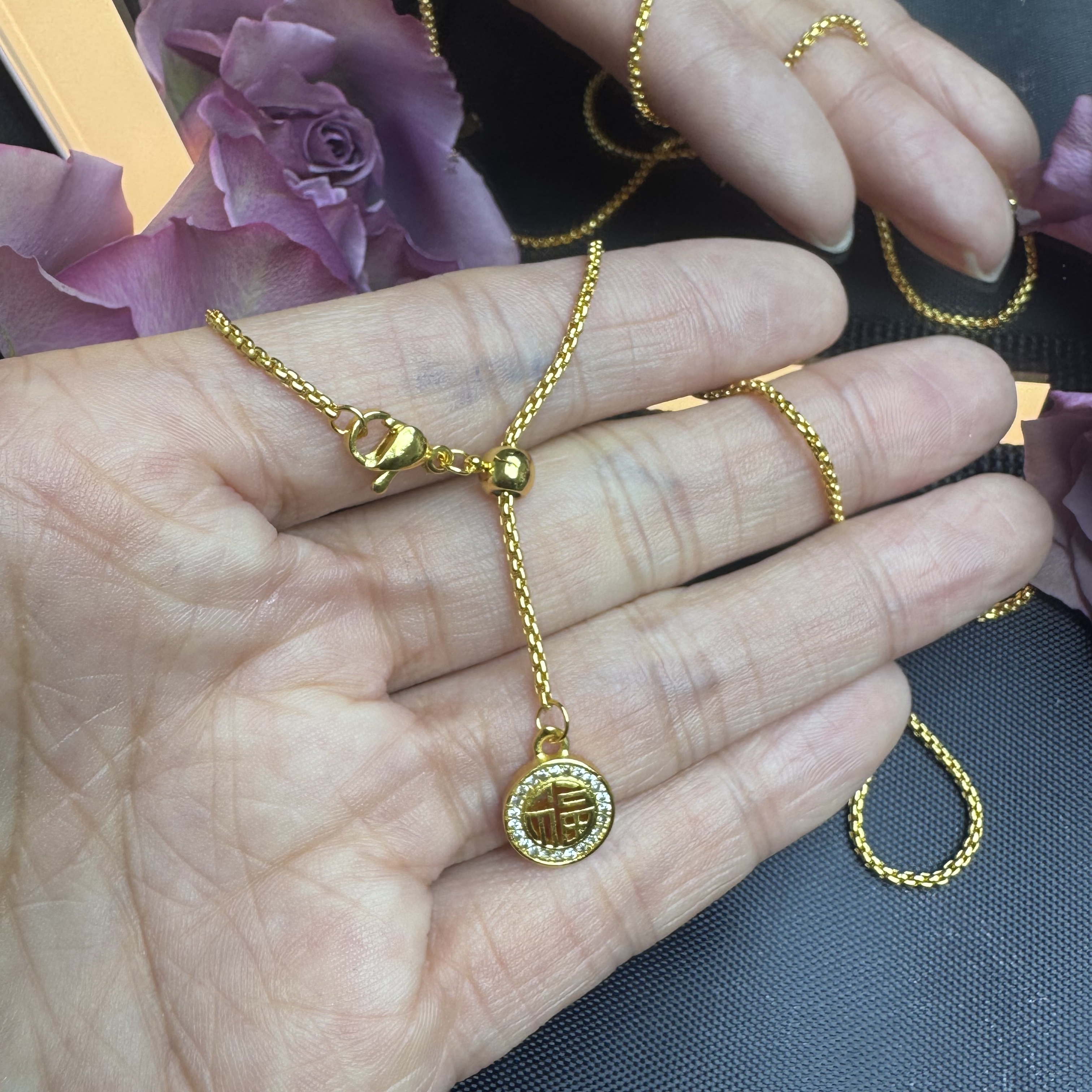 【丁老头甄选】福牌项链30110