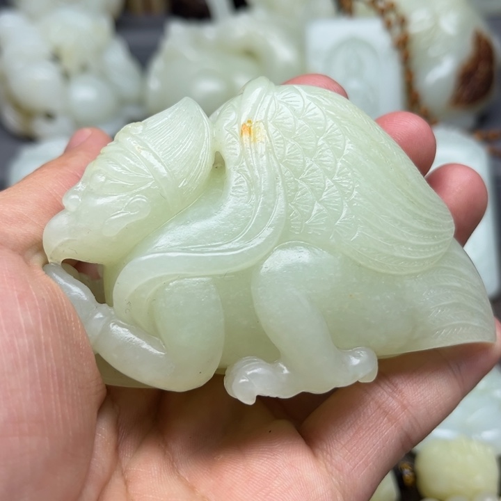 和田玉挂件未镶嵌