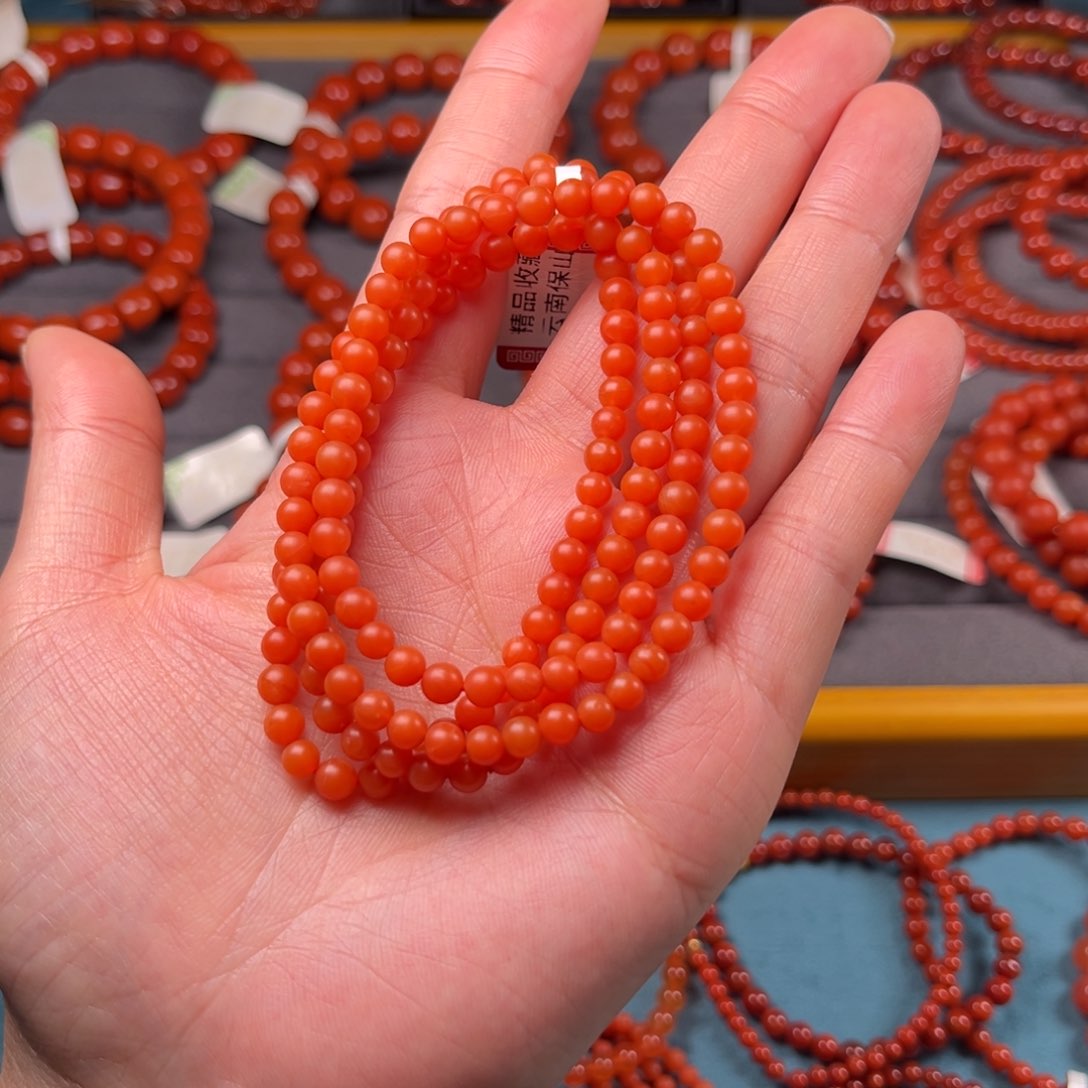 未镶嵌南红玛瑙手链芳4