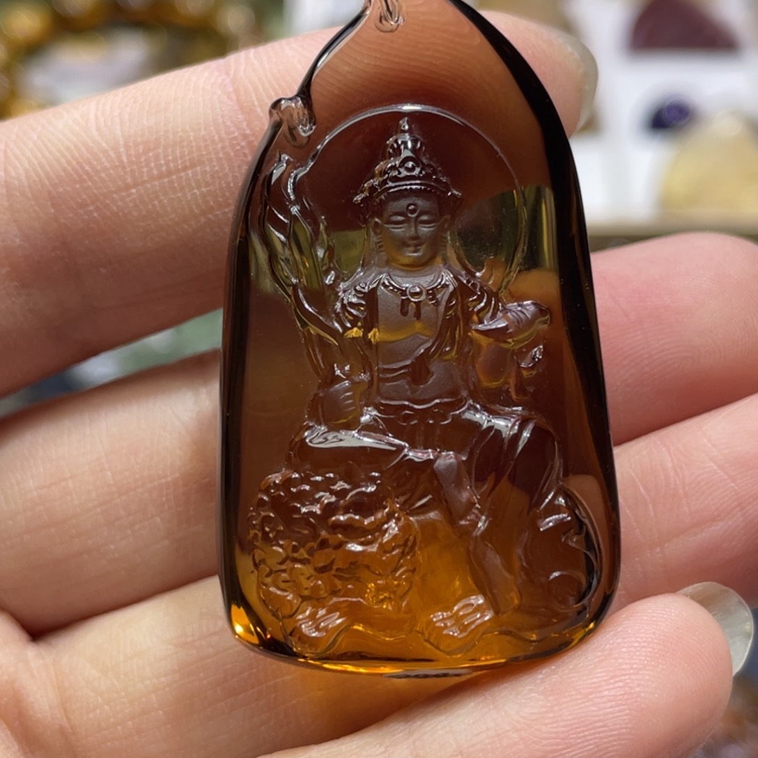 水晶颈饰未镶嵌定制