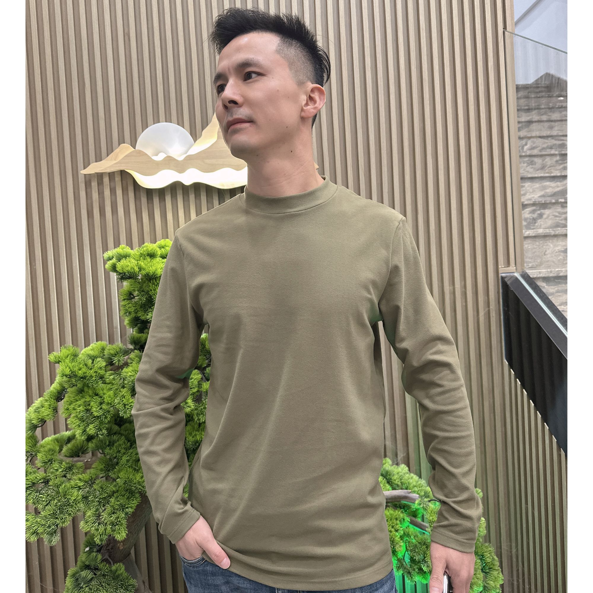 男士打底衫·针织保暖内衣无痕长袖内搭上衣修身秋冬