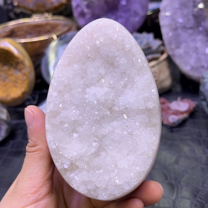 特利白晶蛋未镶嵌水晶