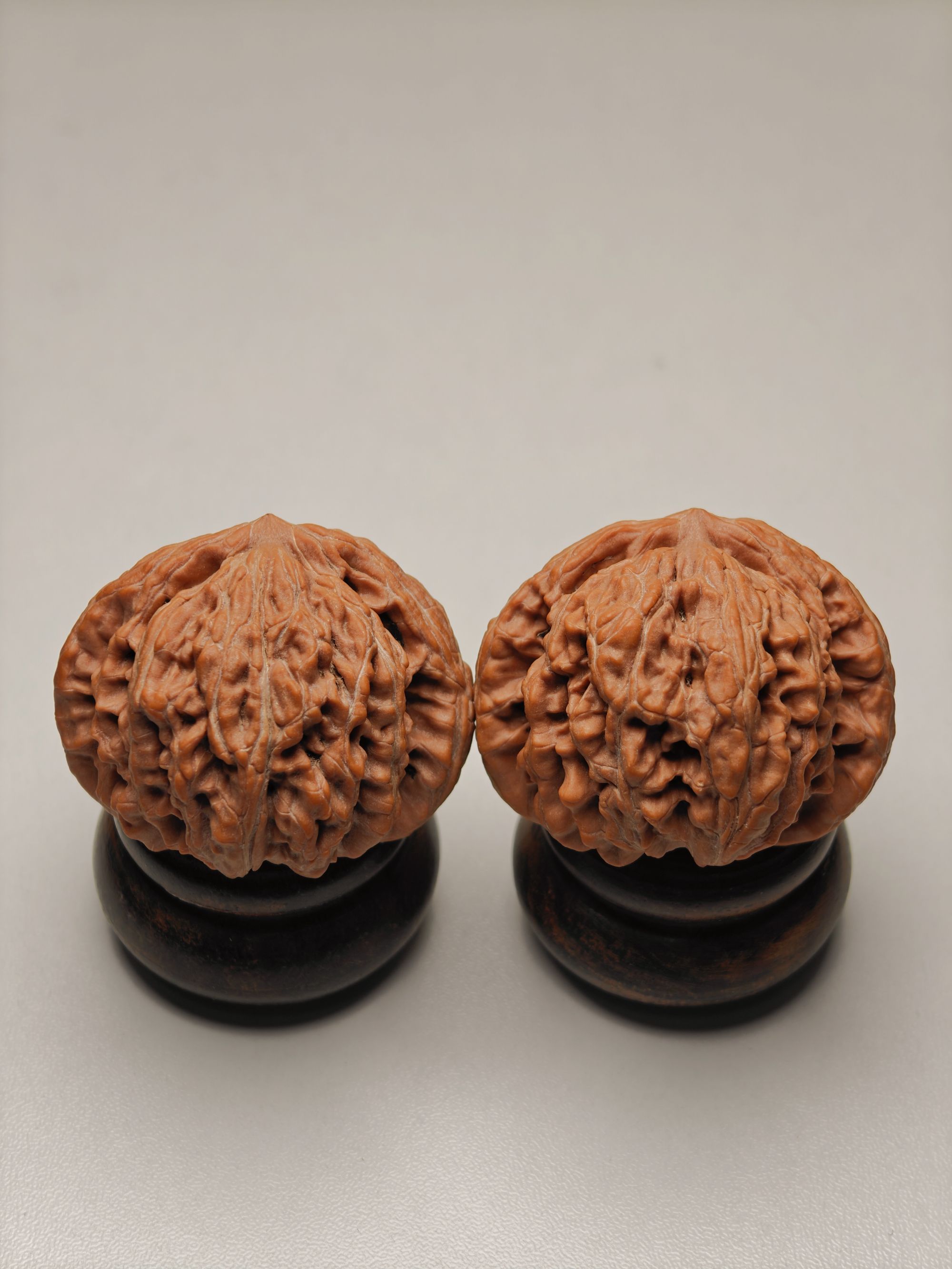 【精对+】三角楼-边44-文玩核桃把件