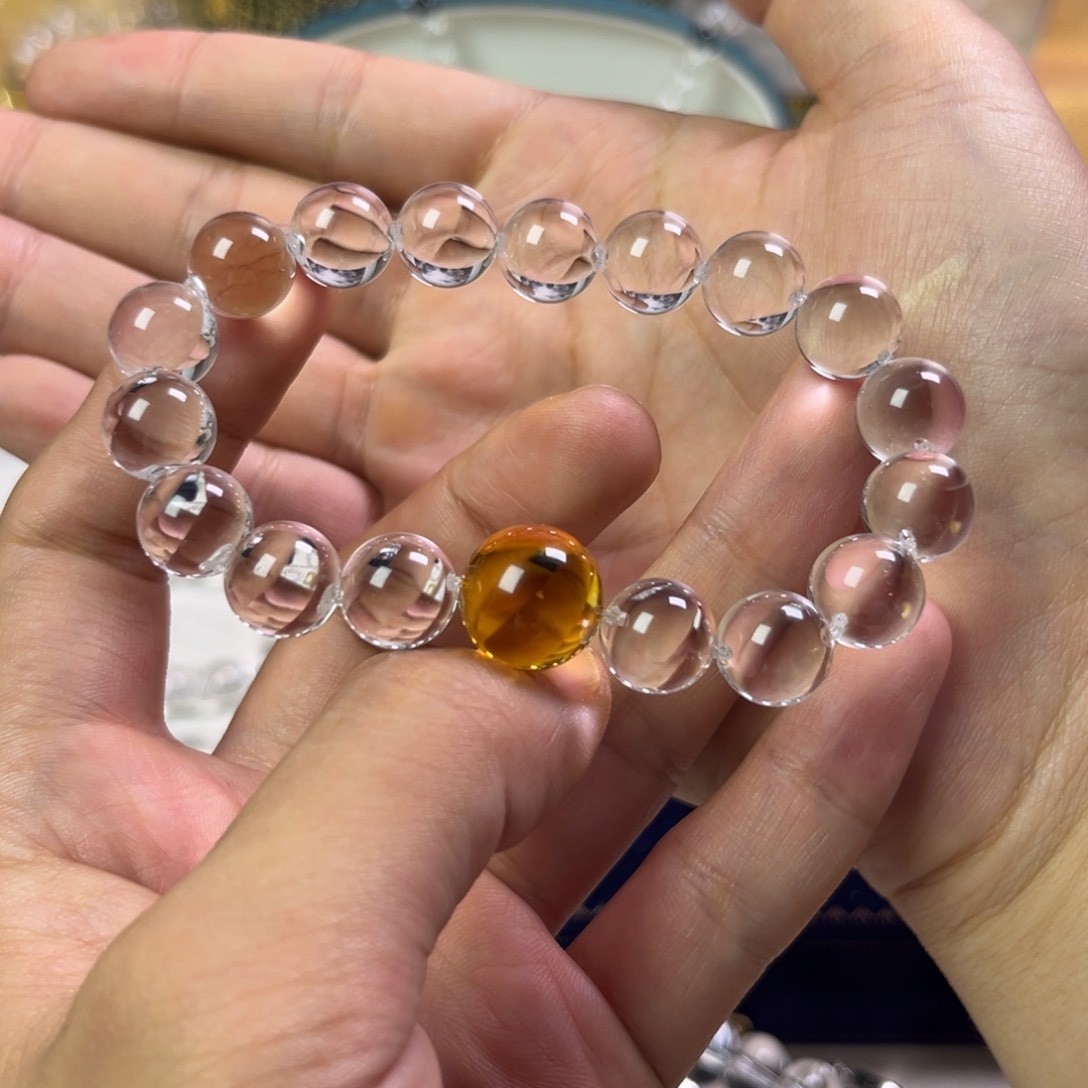 【闪购商品】水晶手链未镶嵌白水晶