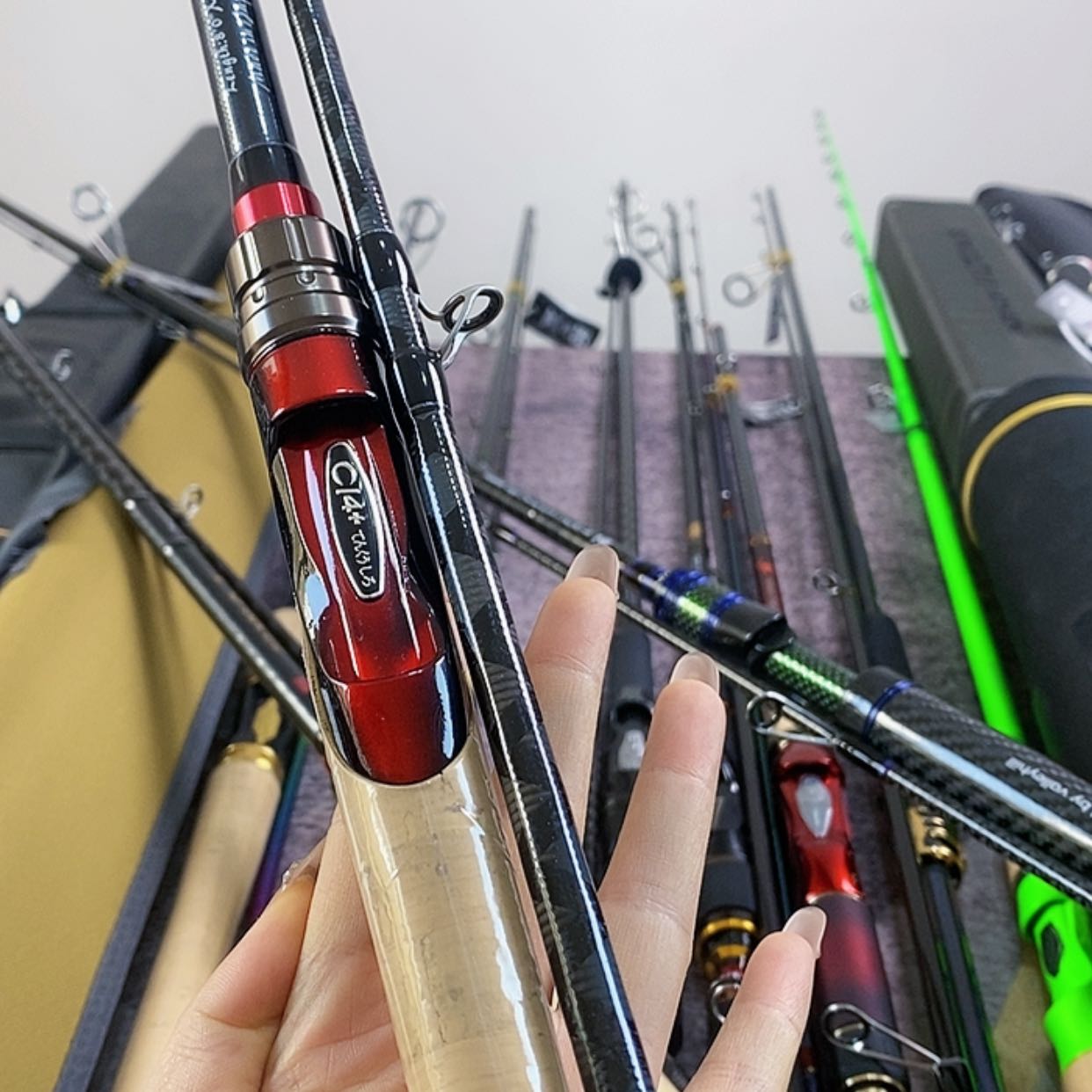 【闪购商品】2.4m碳素八*米天龙80