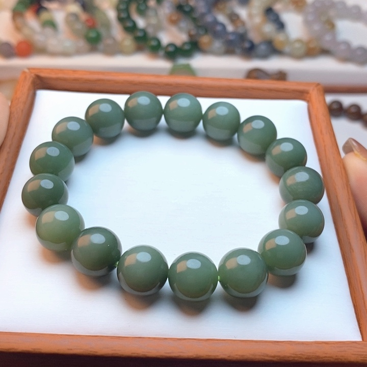 和田玉手链未镶嵌