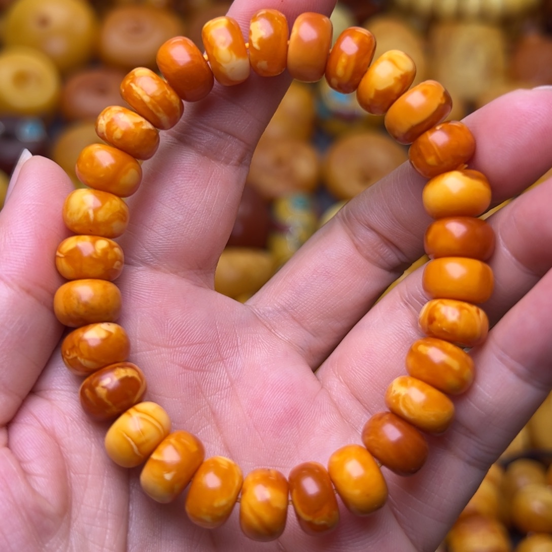 蜜蜡未镶嵌珠宝奇石10.7