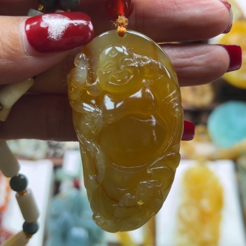 岫玉挂件未镶嵌挂件