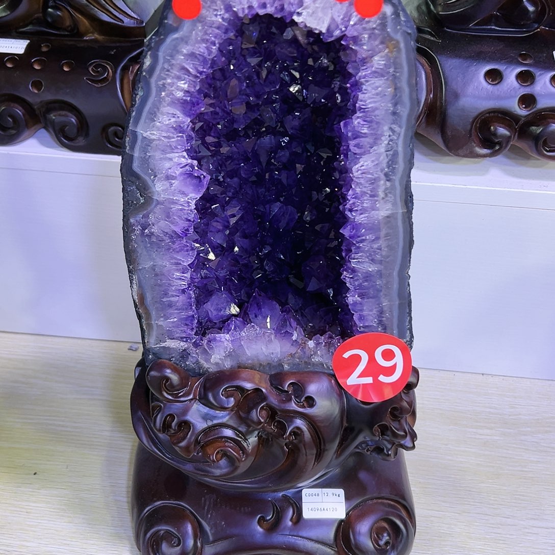 诚***器大型摆件（非配饰）未镶嵌紫晶晶