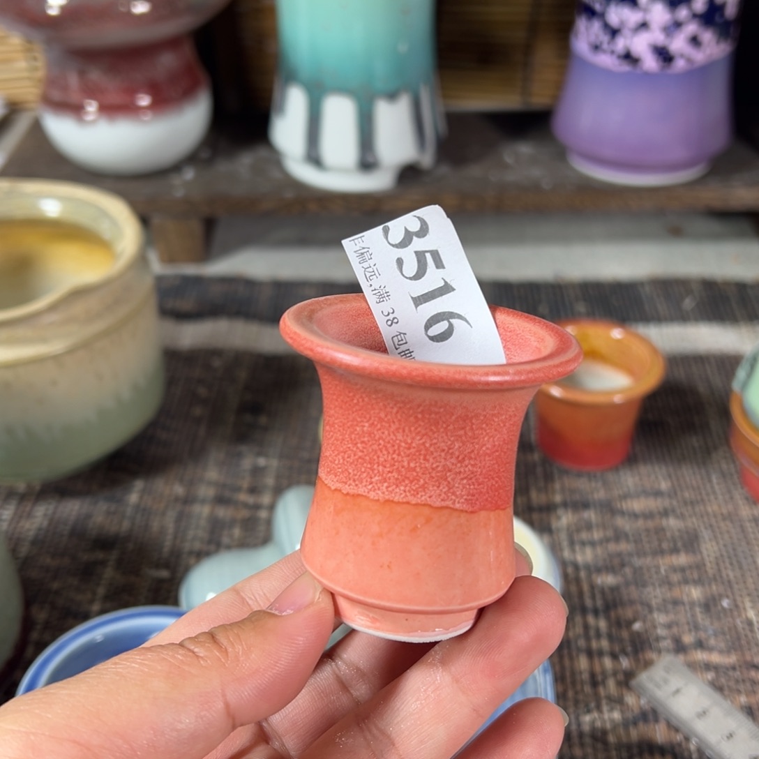 红陶景德镇手工花盆