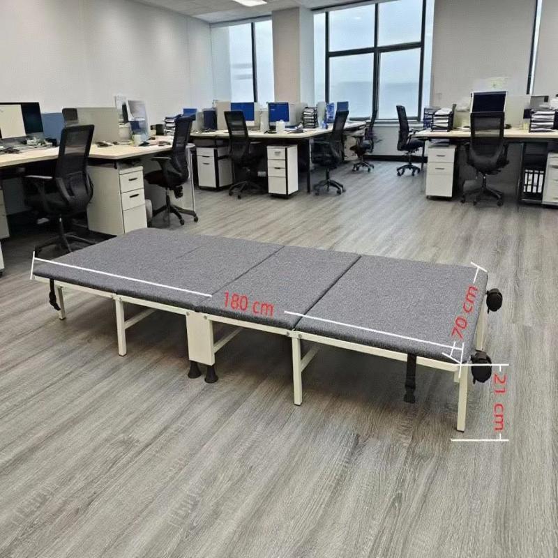 四折叠床办公室午休床单人行军床医院折叠陪护椅躺椅家用床折叠床