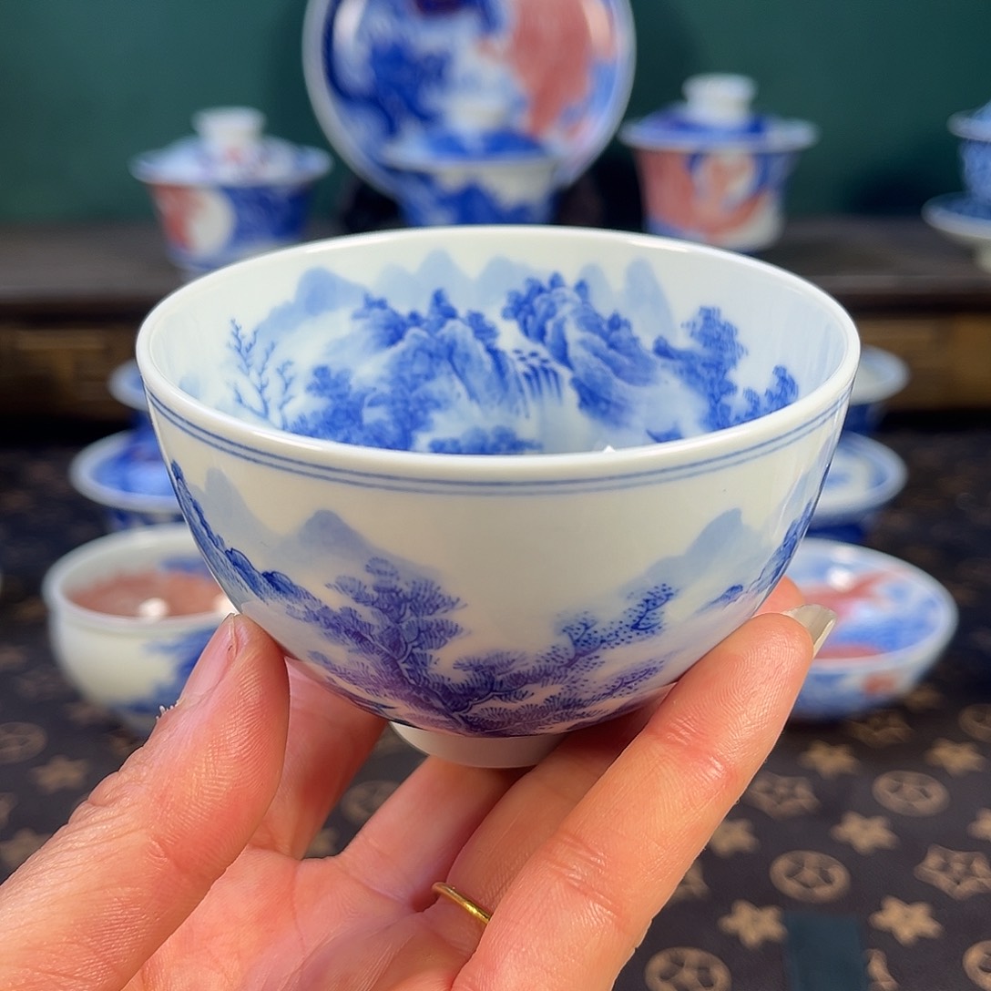 瓷片景德镇市手工手绘