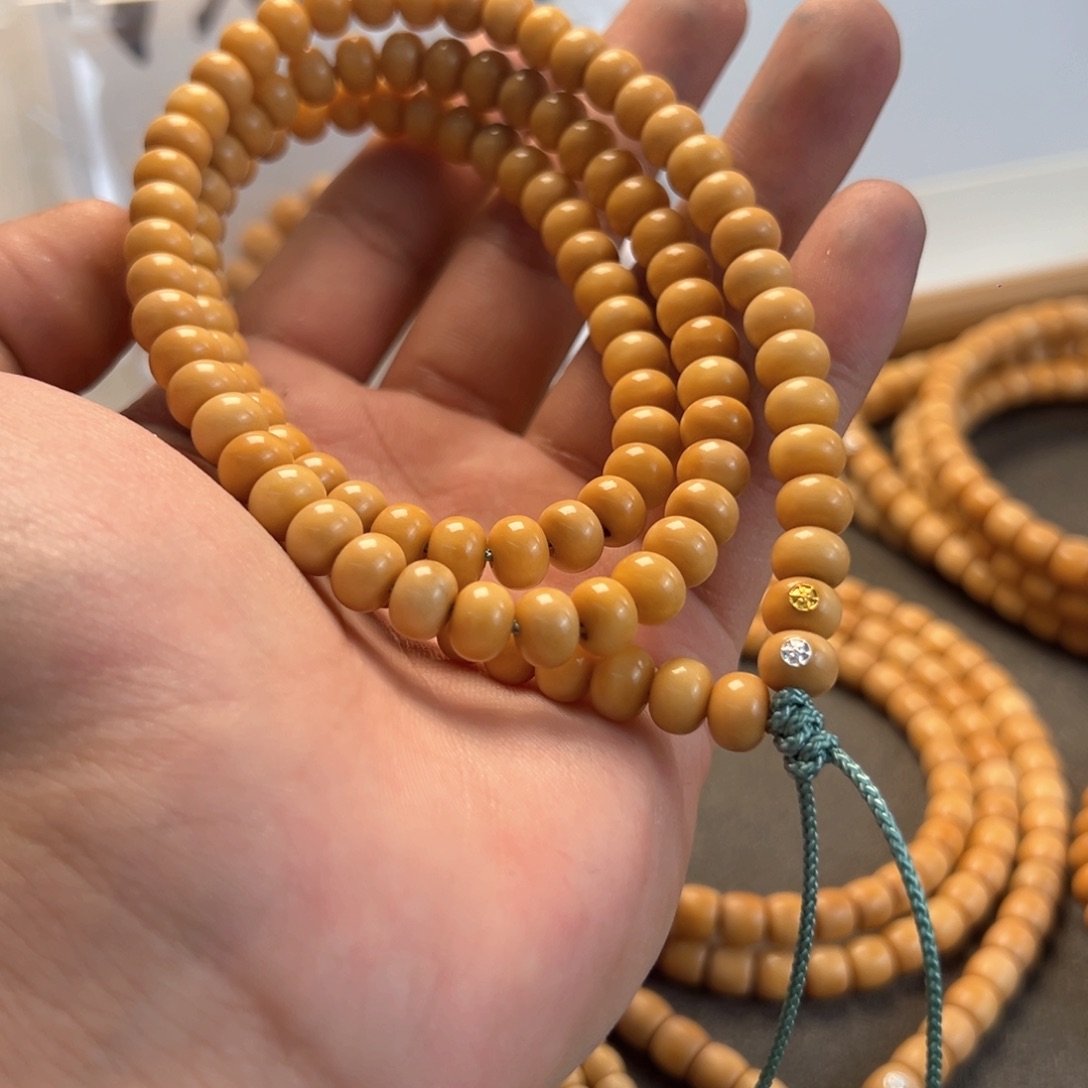 菩提根/象牙果吊坠龙脊算盘108+10双标款