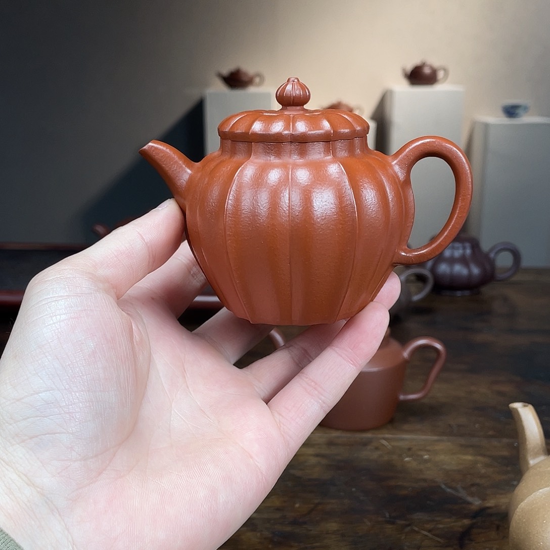 紫砂茶壶大**?孙东 朱泥 全手工