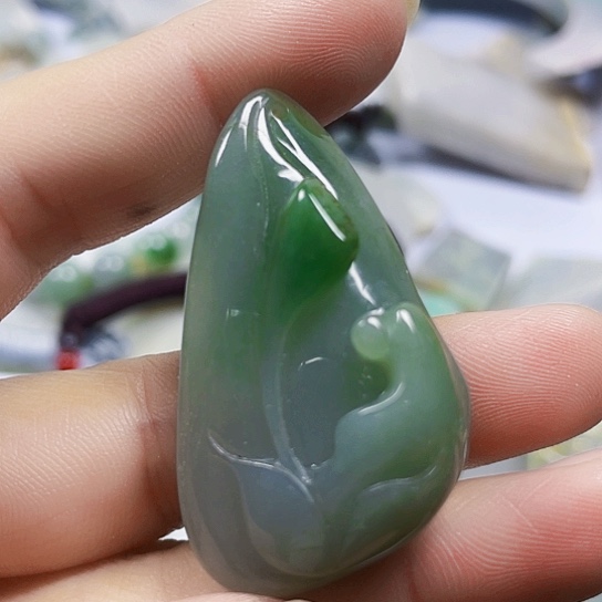 未镶嵌挂件翡翠翡翠