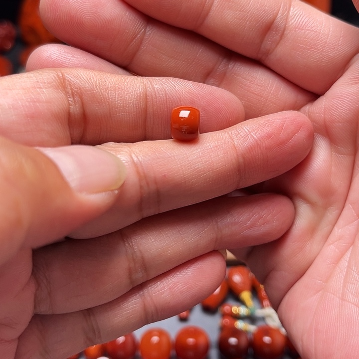 歪***徳南红玛瑙未镶嵌直切8