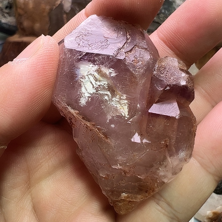 P****珠宝半成品紫晶银S925镶嵌