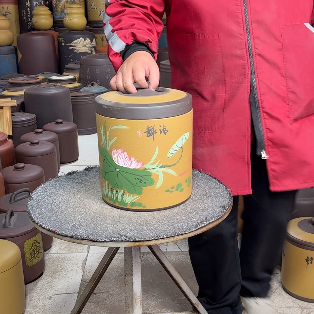 紫砂茶叶罐茶叶罐