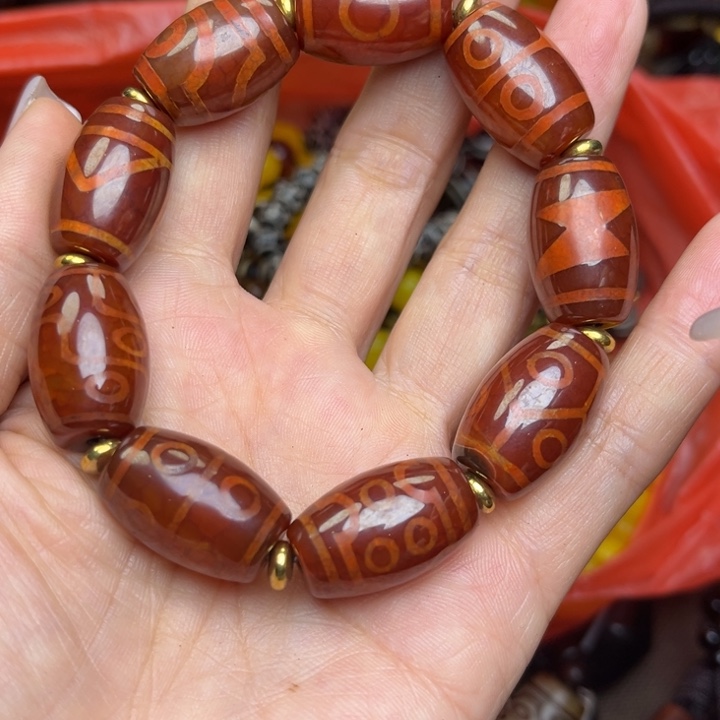 玛瑙/玉髓未镶嵌手链