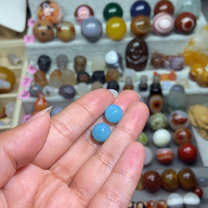 未镶嵌配珠玛瑙/玉髓柒*宝