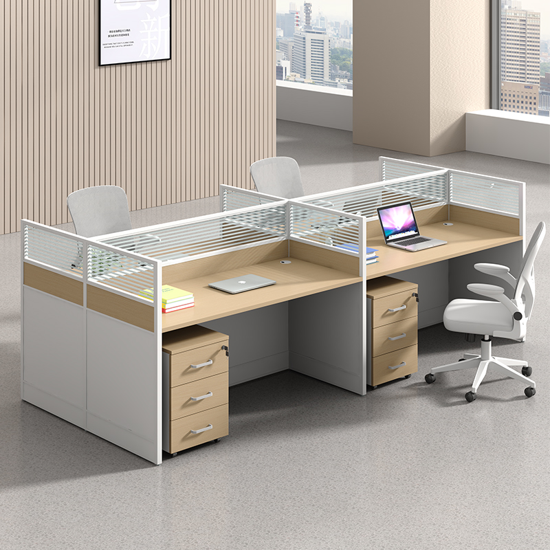 【CF-004】职员办公桌椅组合家具屏风卡位6人员工电脑桌工位