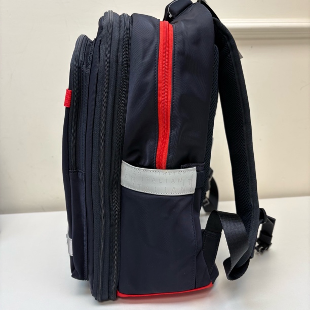 53133 内版飞家，蓝色二合一可拆卸双肩书包，尺寸：30x40cm