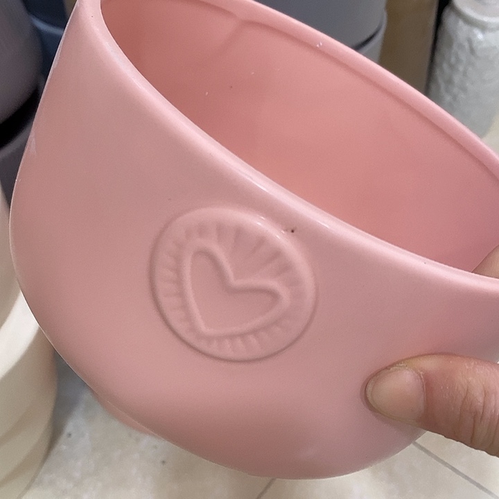 陶盆有孔 瑕疵针孔漏釉介意勿拍口 17高10